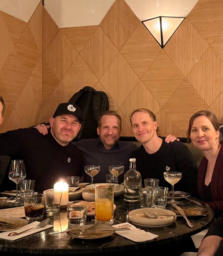 Dinner with friends